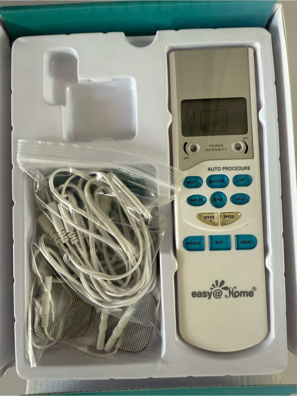easy@home TENS Pain Relief Device with  Manual